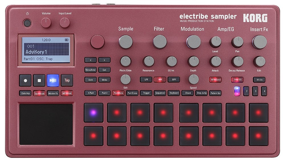 Korg Electribe Sampler Production Station - ESX Red – Kraft Music