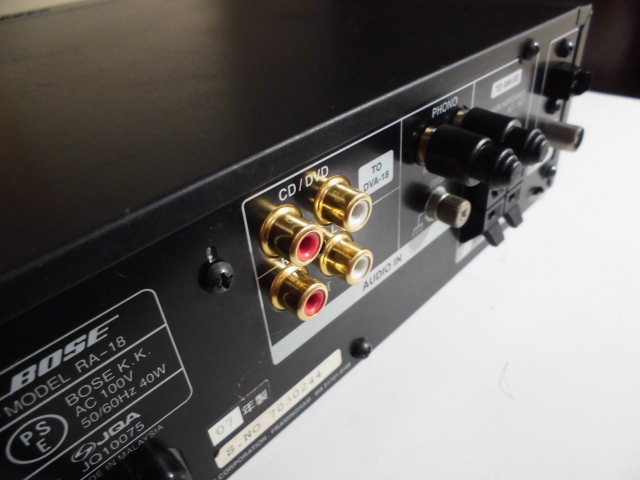 ステレオ工房 ポニー：BOSE_RA-18_012
