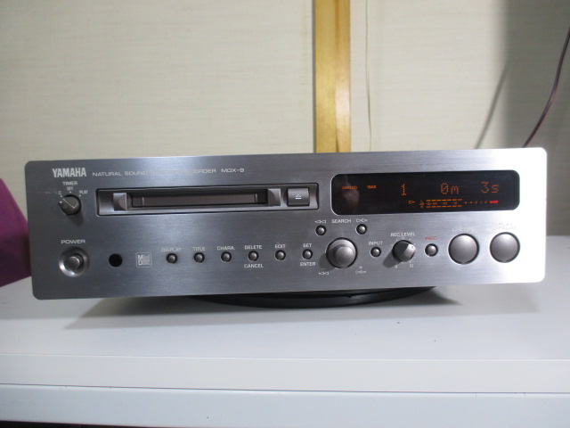 ヤマハ MDX-9 カセットデッキ オーディオ機器 MDレコーダー MDデッキ