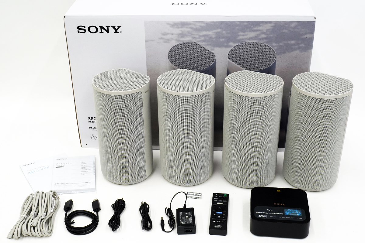 ホームシアターシステム「HT-A9」レビュー（その1）。適当に設置した4