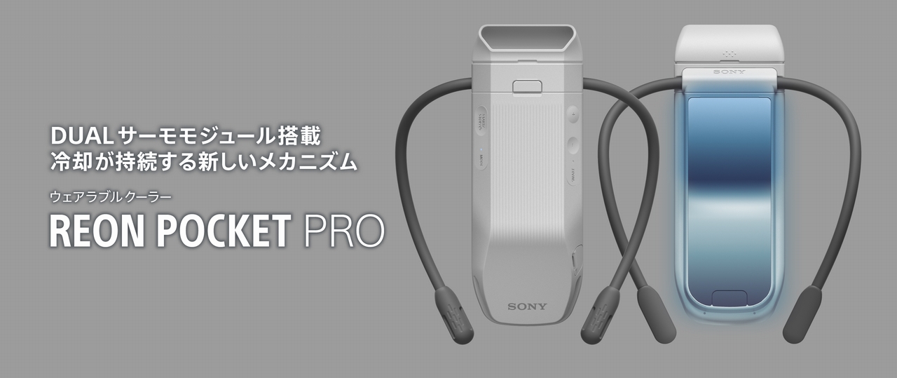 ソニーウェアラブルサーモデバイス REON POCKET PRO (レオンポケット