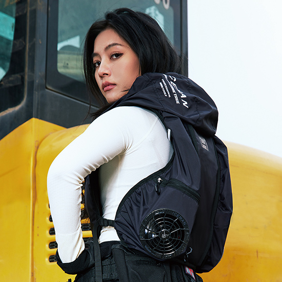 山真 水冷服 アイスマンベスト・プロ ハイブリッド ICMPH-BLV-SET