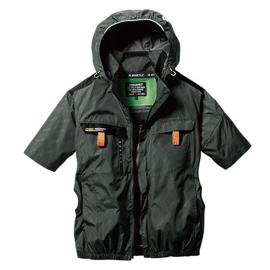 バートルエアークラフト半袖AC2026ファンバッテリーセット