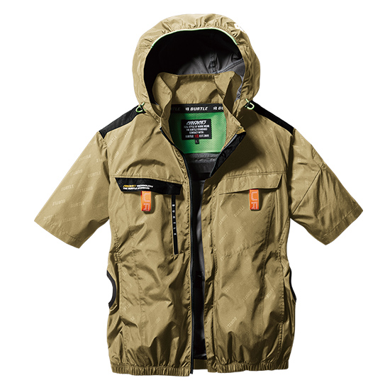 バートルエアークラフト半袖AC2026ファンバッテリーセット