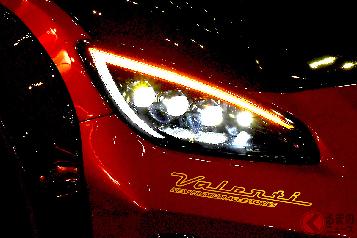 GR86用の4連ヘッドライトに注目！東京オートサロン2024のヴァレンティ