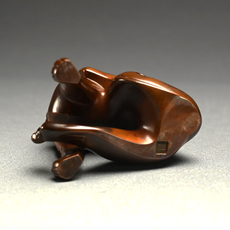 獅子青銅香炉 ー蓮田修吾郎「朱銅狛犬香炉」 / 蓮田周五郎 – Kura