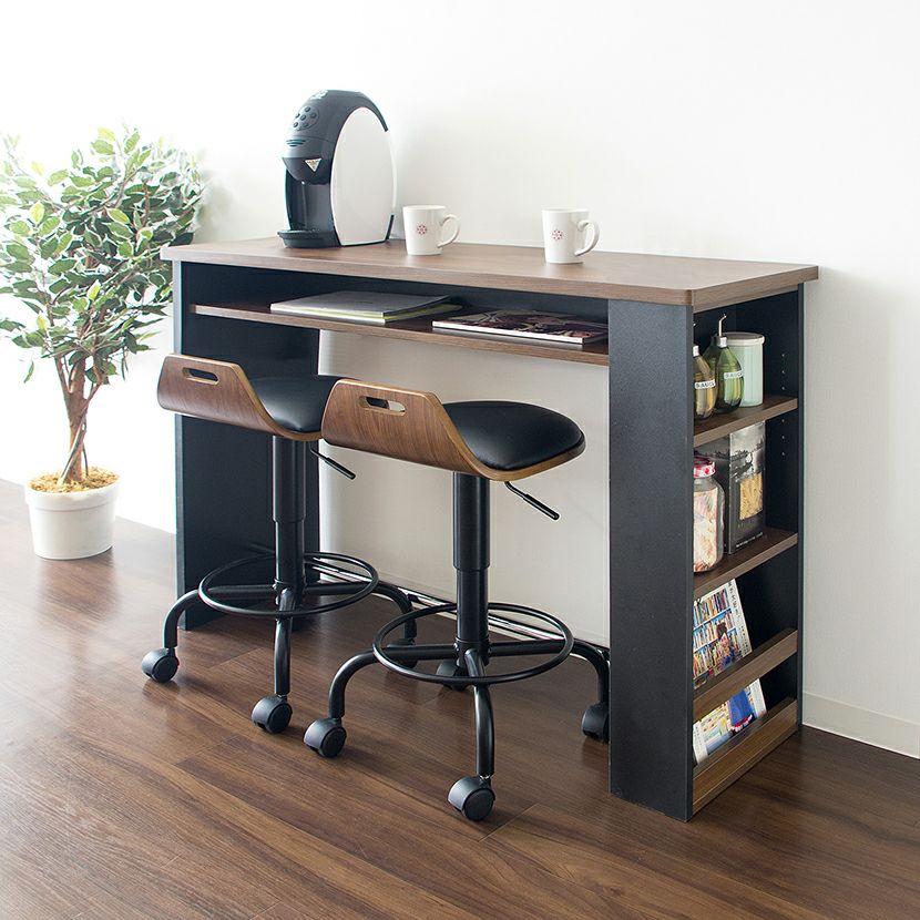 幅100cm ハイテーブル カフェ ブルックリン ナチュラル ヴィンテージ