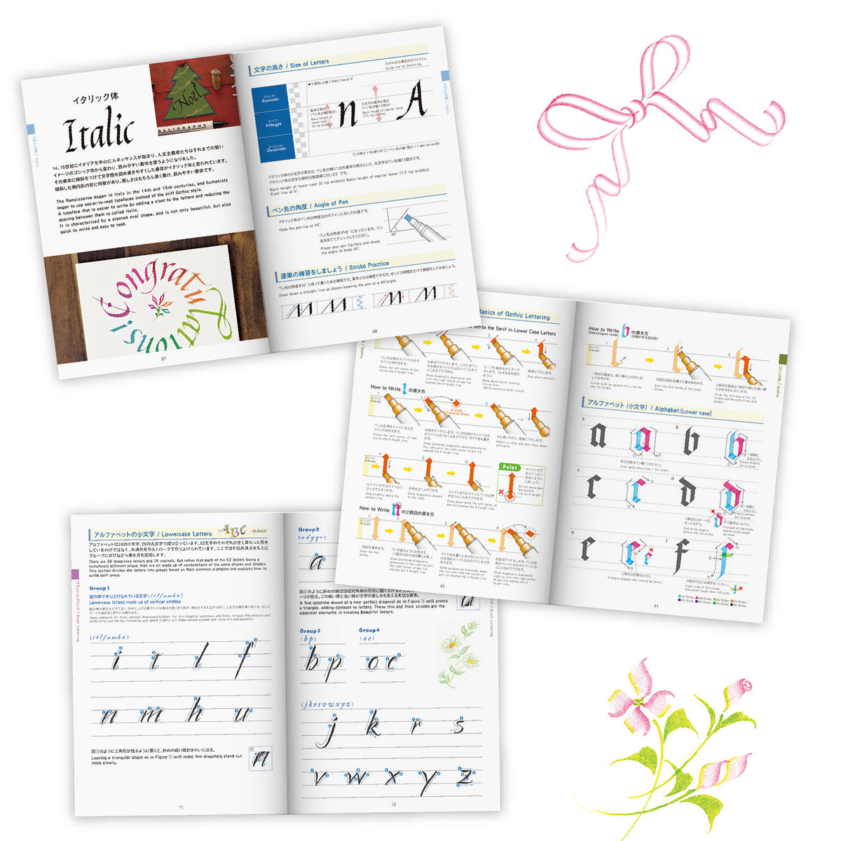 A to ZIG カリグラフィーハンドブックテキスト (INTX250-801)