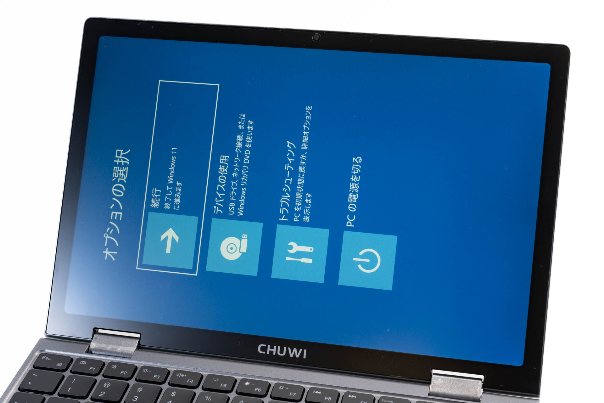 性能には文句なし、雑に使える小さいノートPC「CHUWI MiniBook X N100