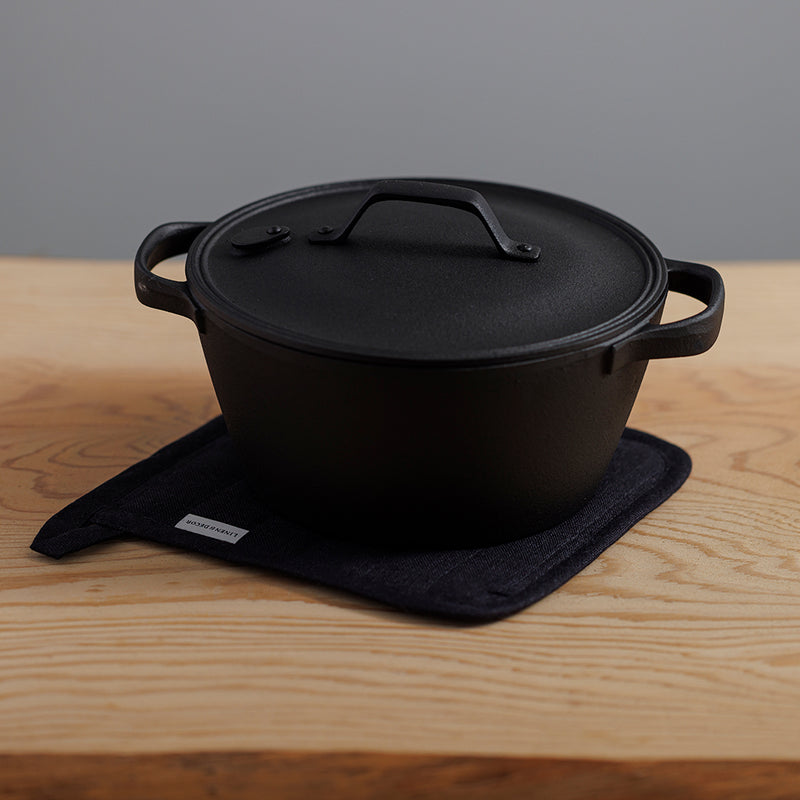 南部鉄器 鉄鍋 クックトップ丸 深形 中 20cm – kuros.style