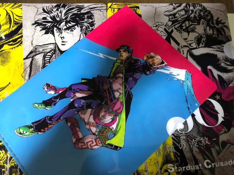 ジョジョ展 限定Tシャツ2枚&クリアファイル&ポストカード他 Amazon