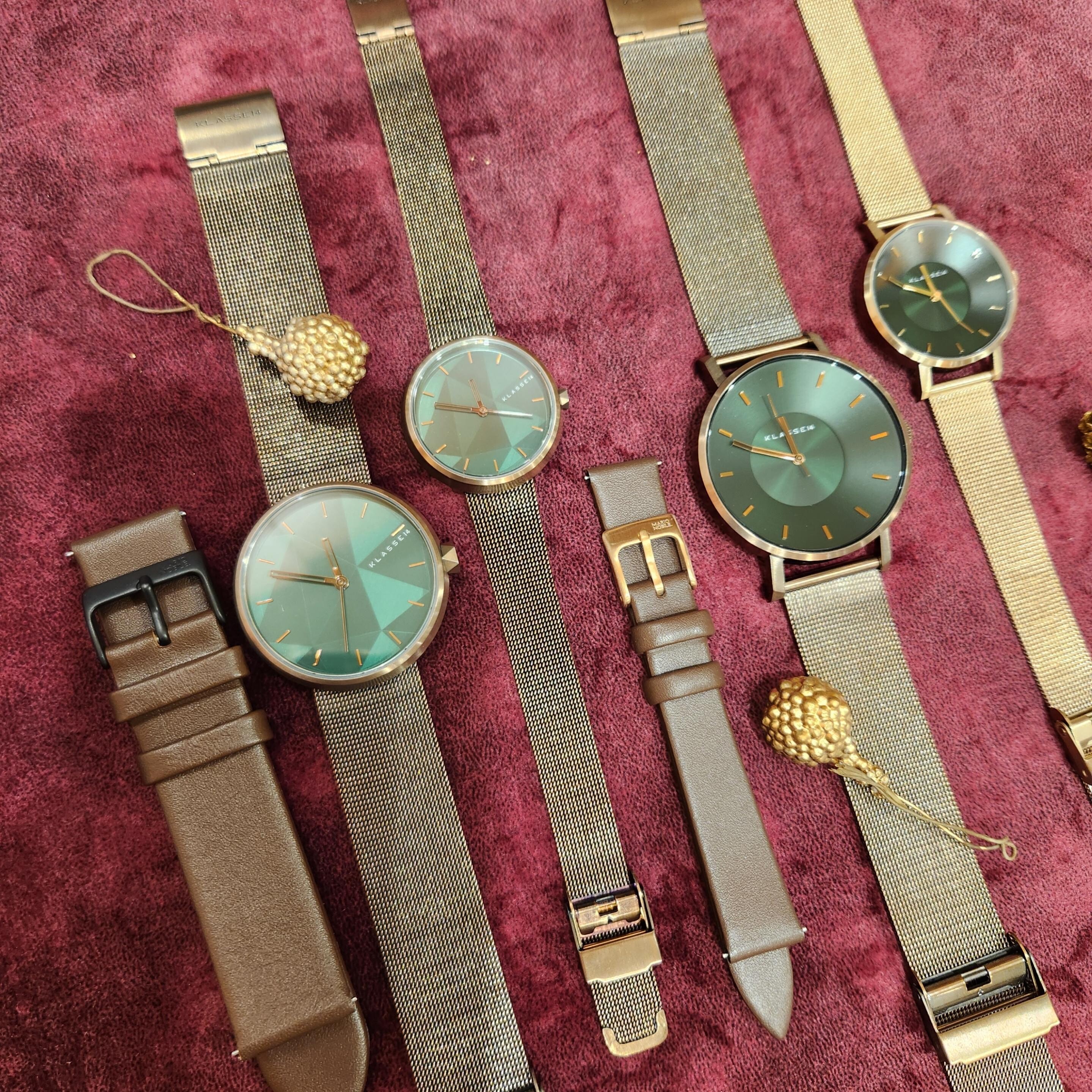 KLASSE14】グリーンのダイヤルカラーがクリスマスギフトにぴったり