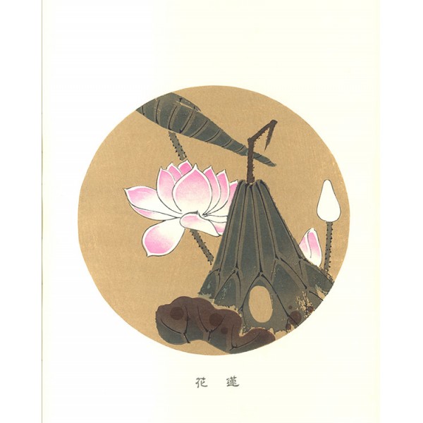 蓮花（はす）ー伊藤若冲 木版画 Jakuchu Ito Woodcutー | 芸艸堂 版元