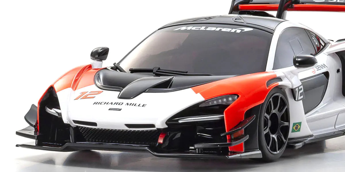 MINI-Z RWD readyset McLaren Senna GTR White/Red 32340WR - KYOSHO RC