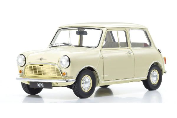 KYOSHO ORIGINAL 1/18scale Morris Mini Minor (Old English White