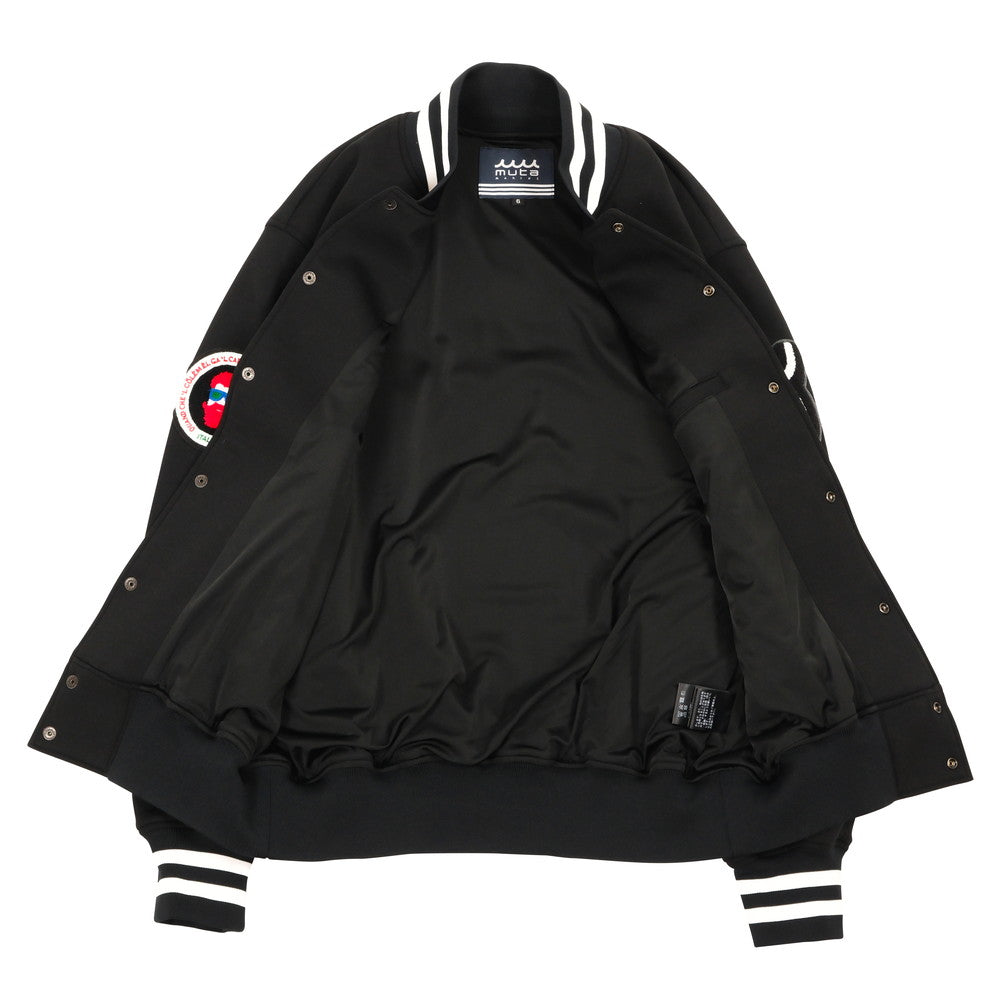 L4K3 × muta Stadium Jumper (BLACK/BLACK) – l4k3.jp