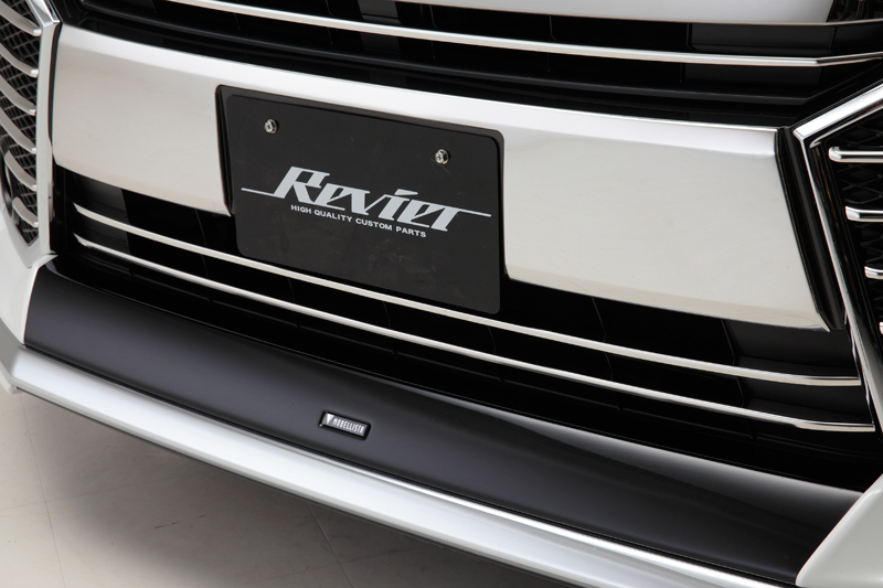 30系 ヴェルファイア Z ステンレス製(鏡面仕上げ) フロントナンバー