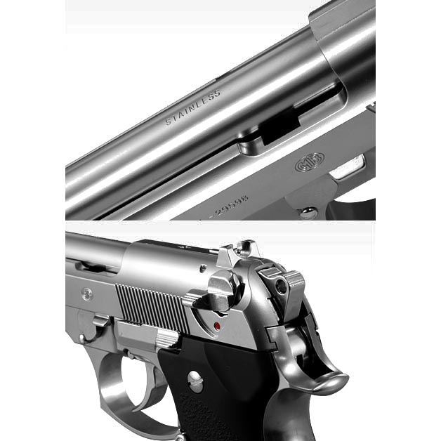 L.A.ホビーショップ / ガスブローバック : M92F クロームステンレス