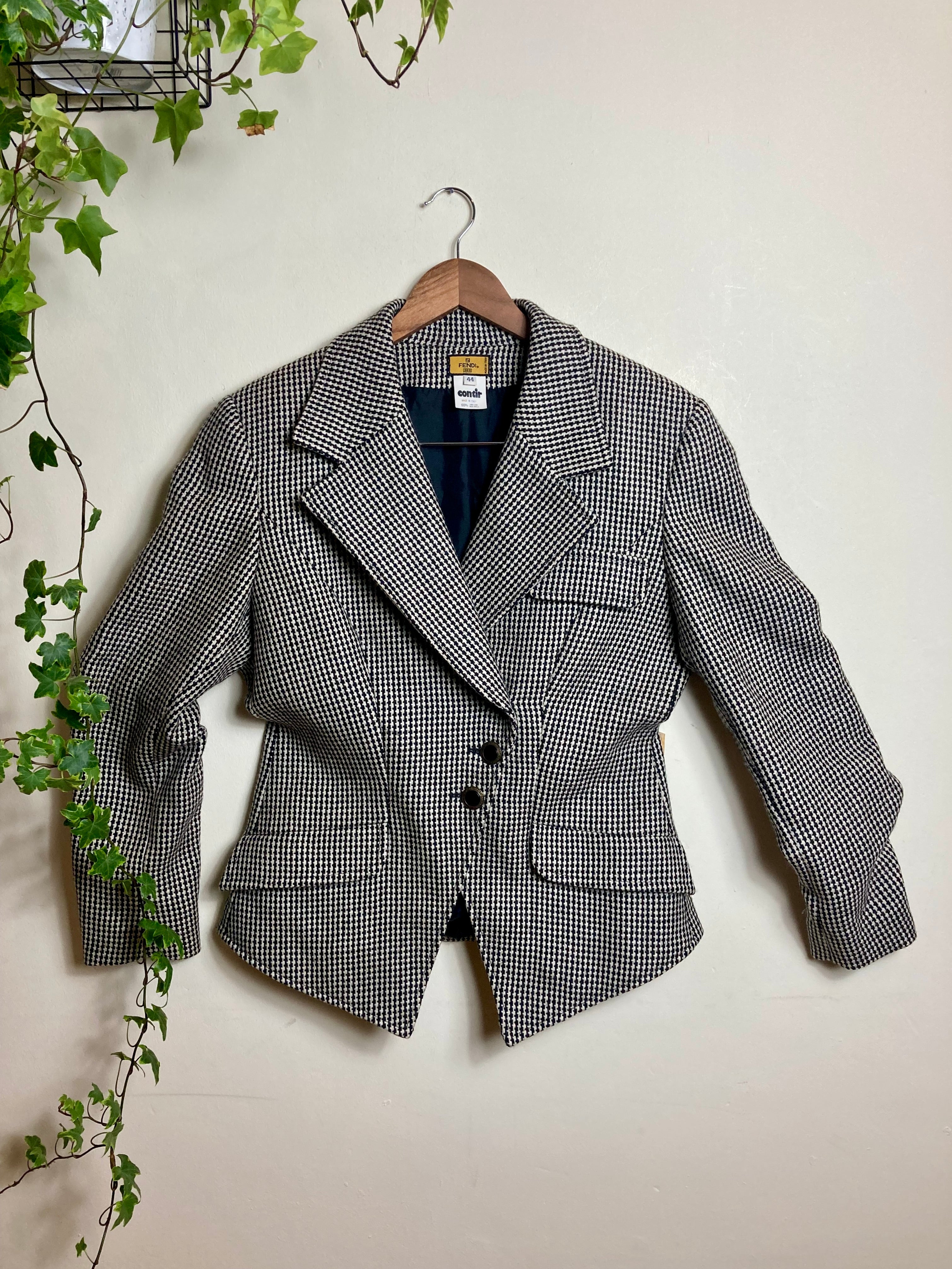 Fendi 365 By Contir Roma Vintage Jacket Wool – LaMelaVintage