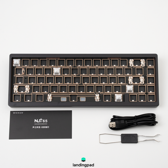 Weikav Nut65 Keyboard | Affordable 65% Hotswap Keyboard Kit