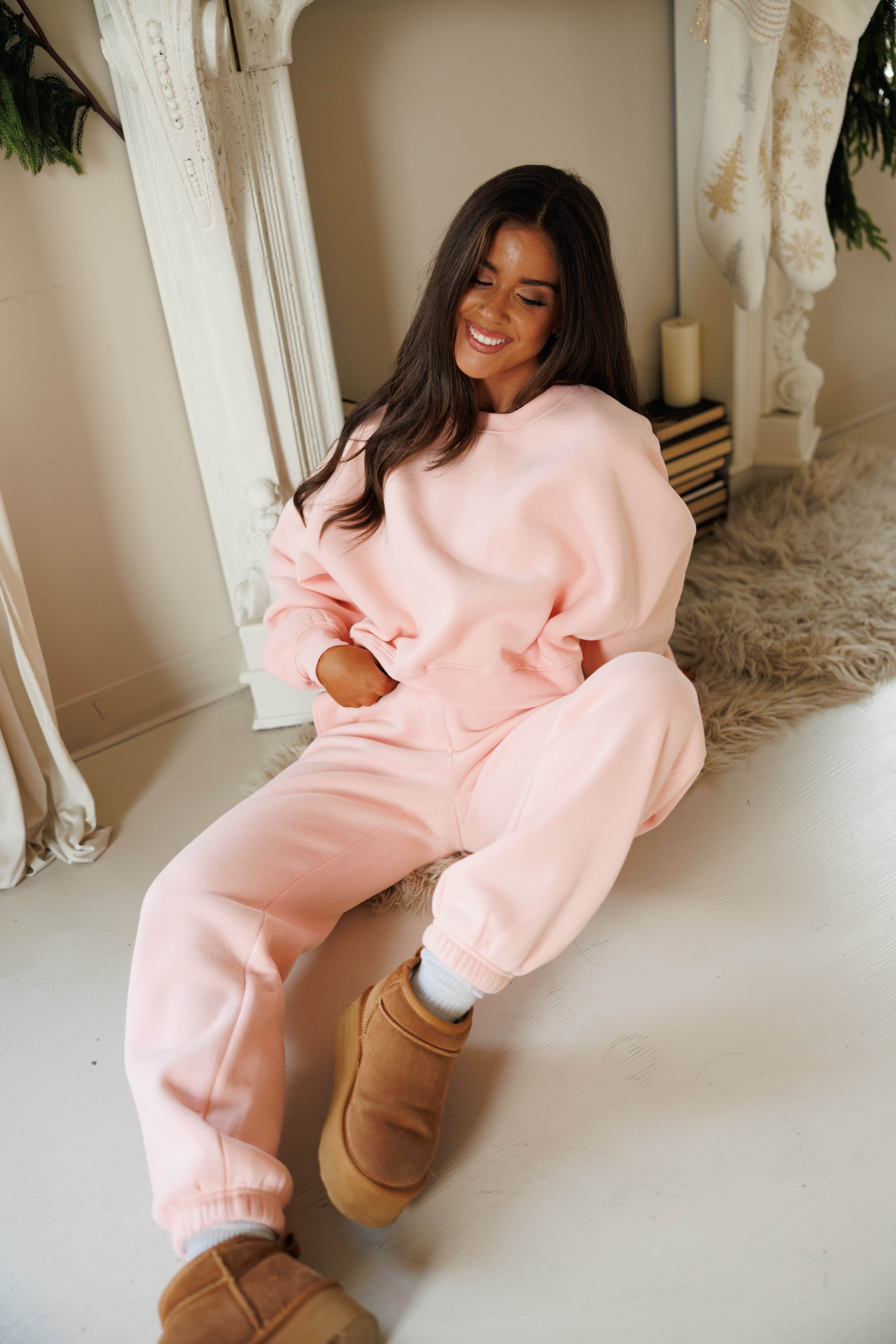 Cozy Cloud Crewneck | Fleece Oversized Sweatshirt | Lane 201