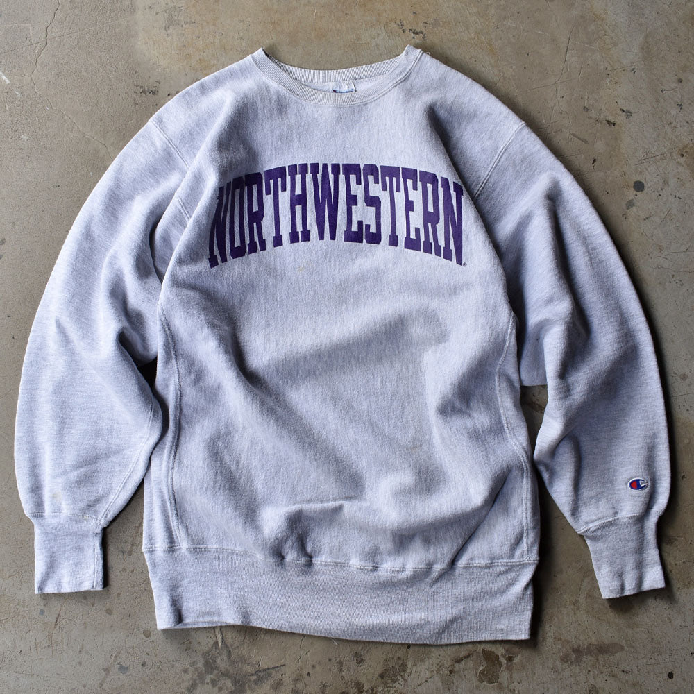 90's Champion/チャンピオン XXLサイズ！ “NORTHWESTERN” RWスウェット