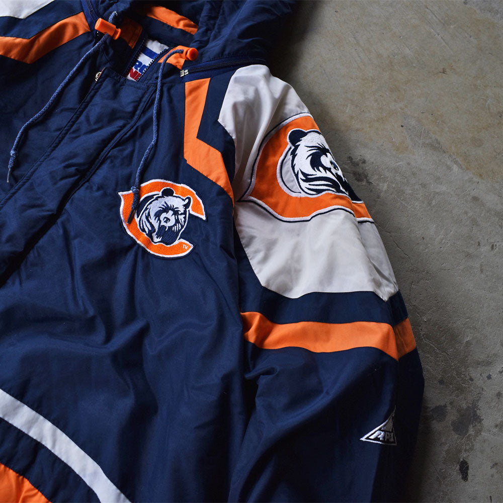 90's STARTER “NFL Chicago Bears” 中綿入り ナイロンジャケット