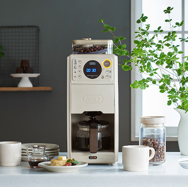 Toffy 全自動ミル付カスタムドリップコーヒーメーカー K-CM9 | 株式