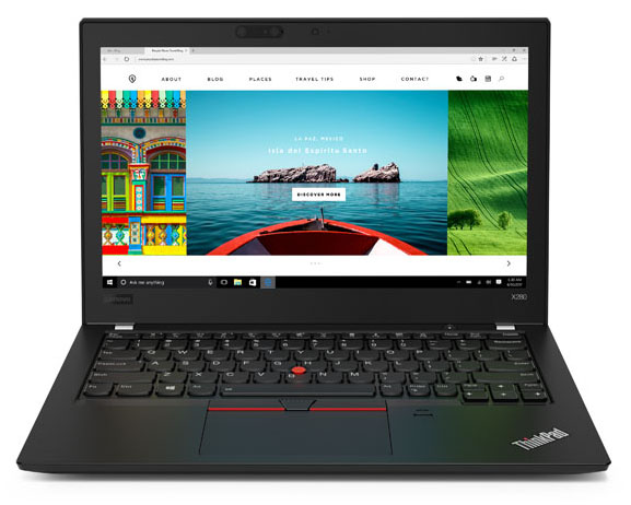 Lenovo ThinkPad X280 - i5-8250U · UHD Graphics 620 · 12.5”, HD