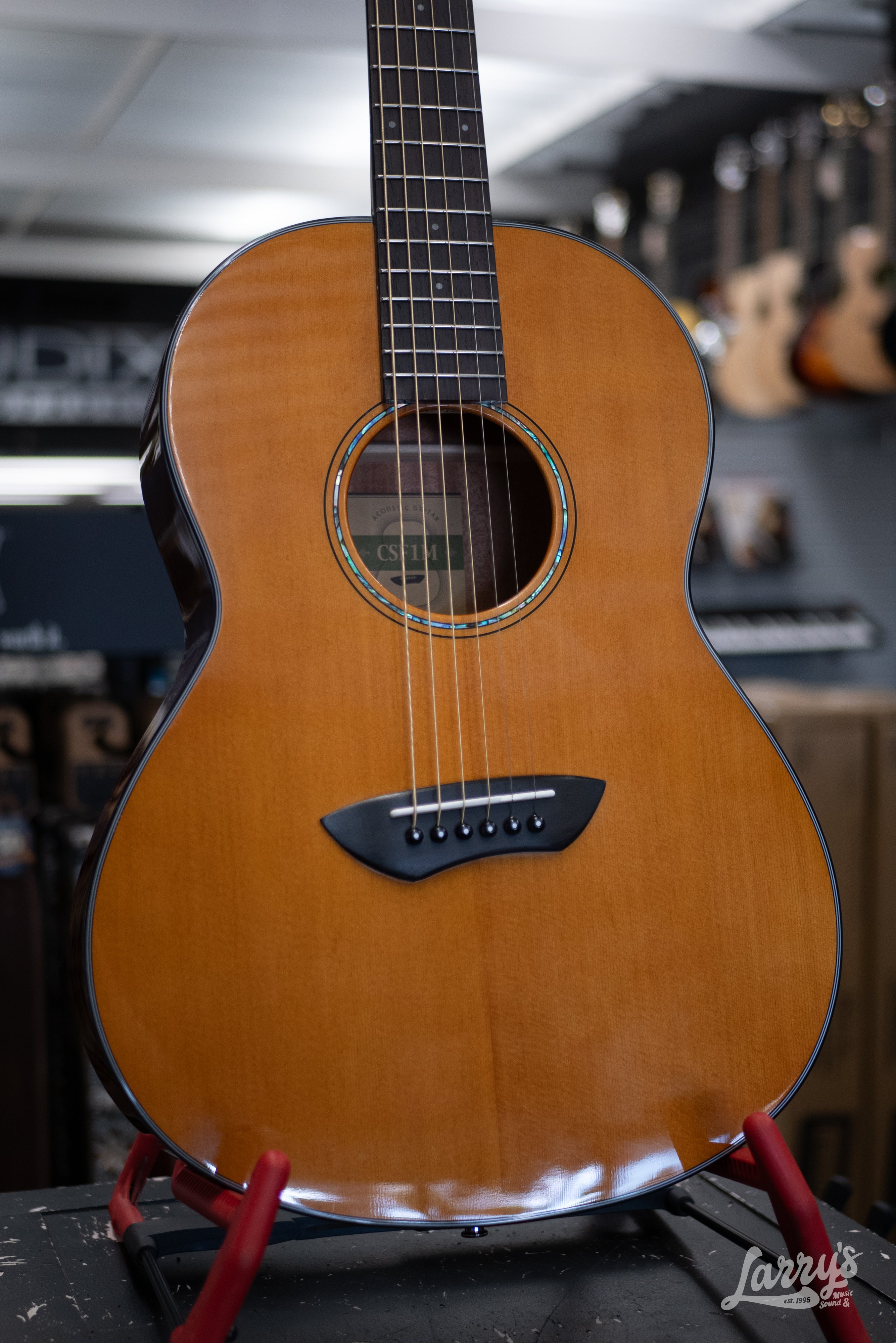 Yamaha CSF1M Parlor Acoustic-Electric - Vintage Natural – Larry's