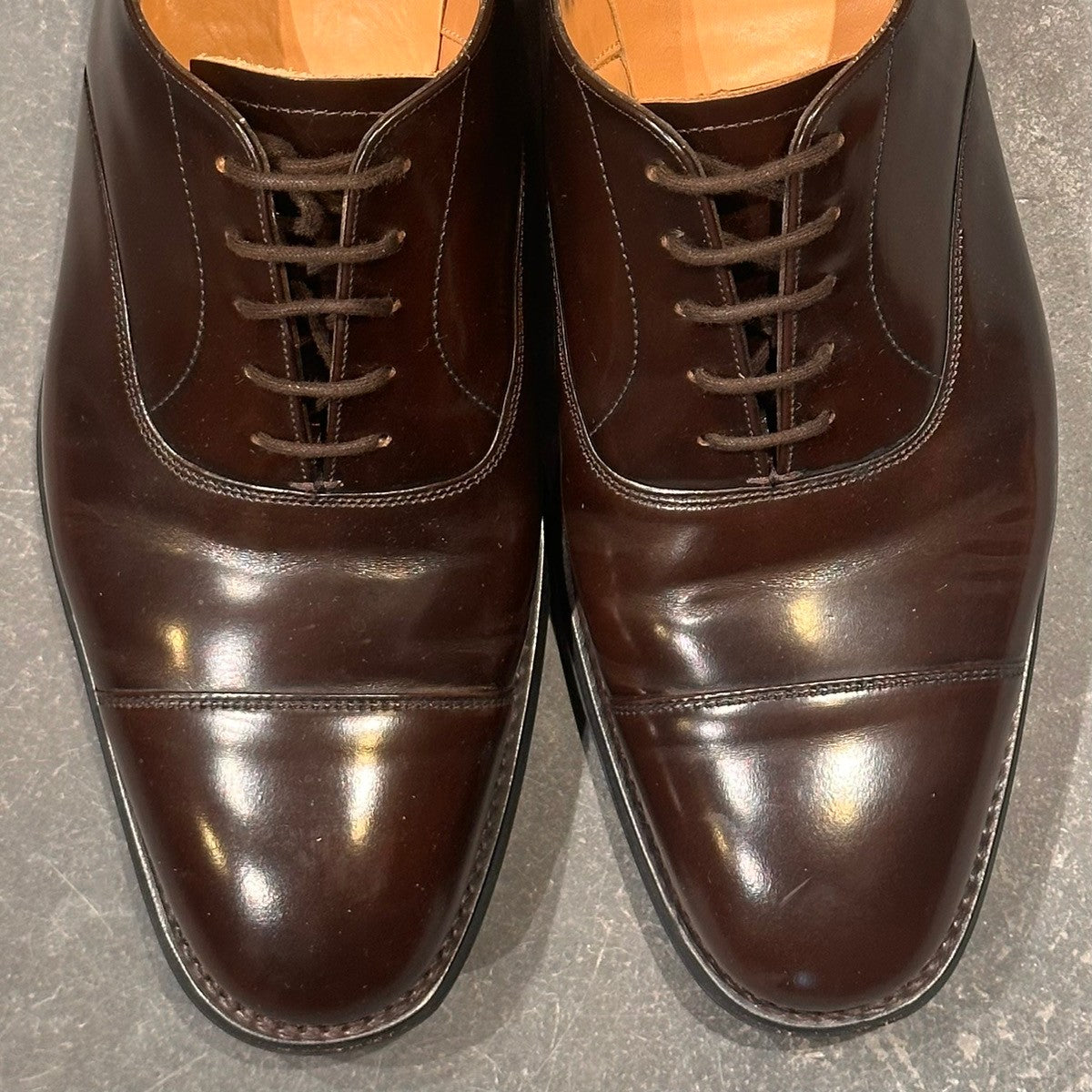 美品【Church's】チャーチ コンサル 5都市 ストレートチップ