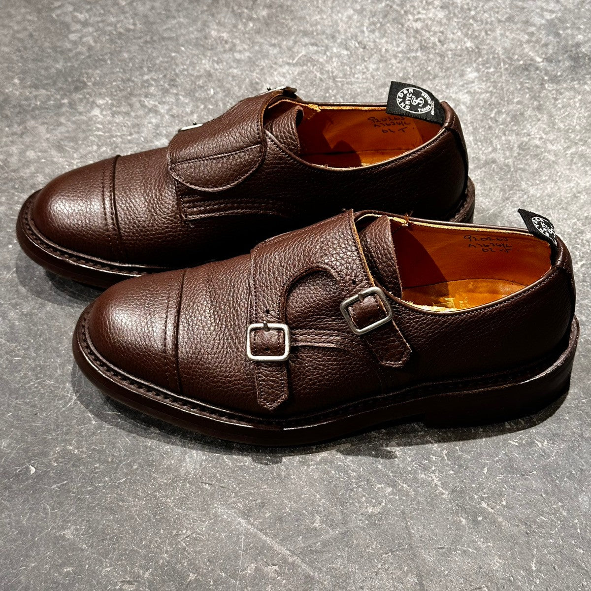 希少【Tricker's】トリッカーズ TODD SNYDER別注 M7634 ダブルモンク