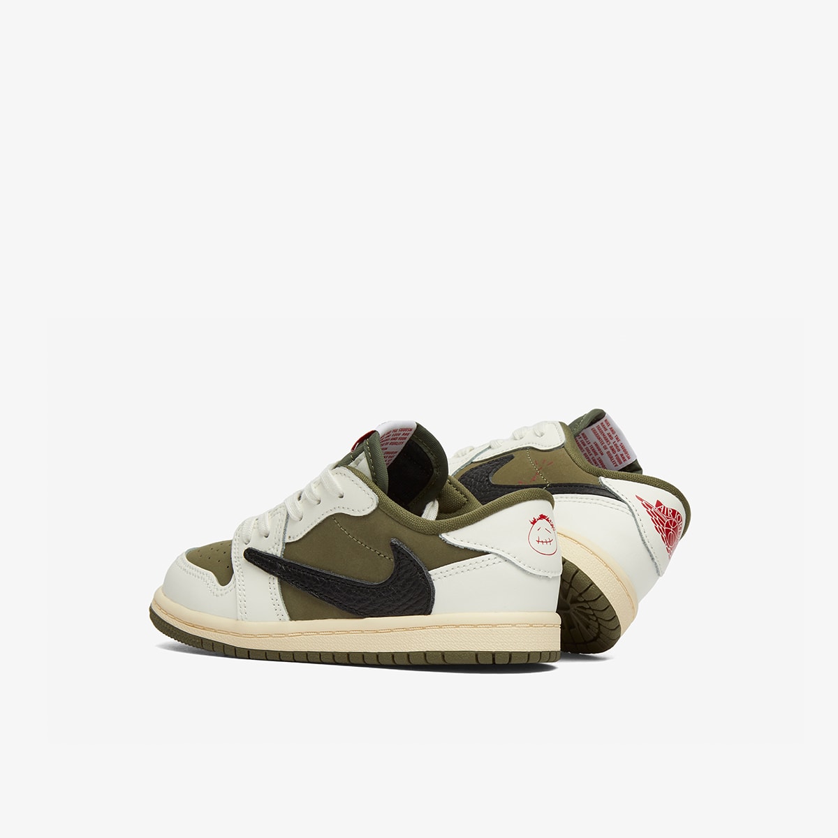 Air Jordan x Travis Scott 1 Low OG SP (TD) Sneaker (Olive, Black