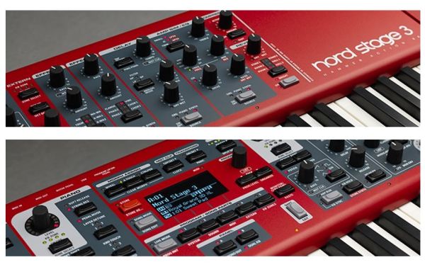 Nord Stage 3 88 Hammer-Action Fully Weighted Keys | LAWK STAR