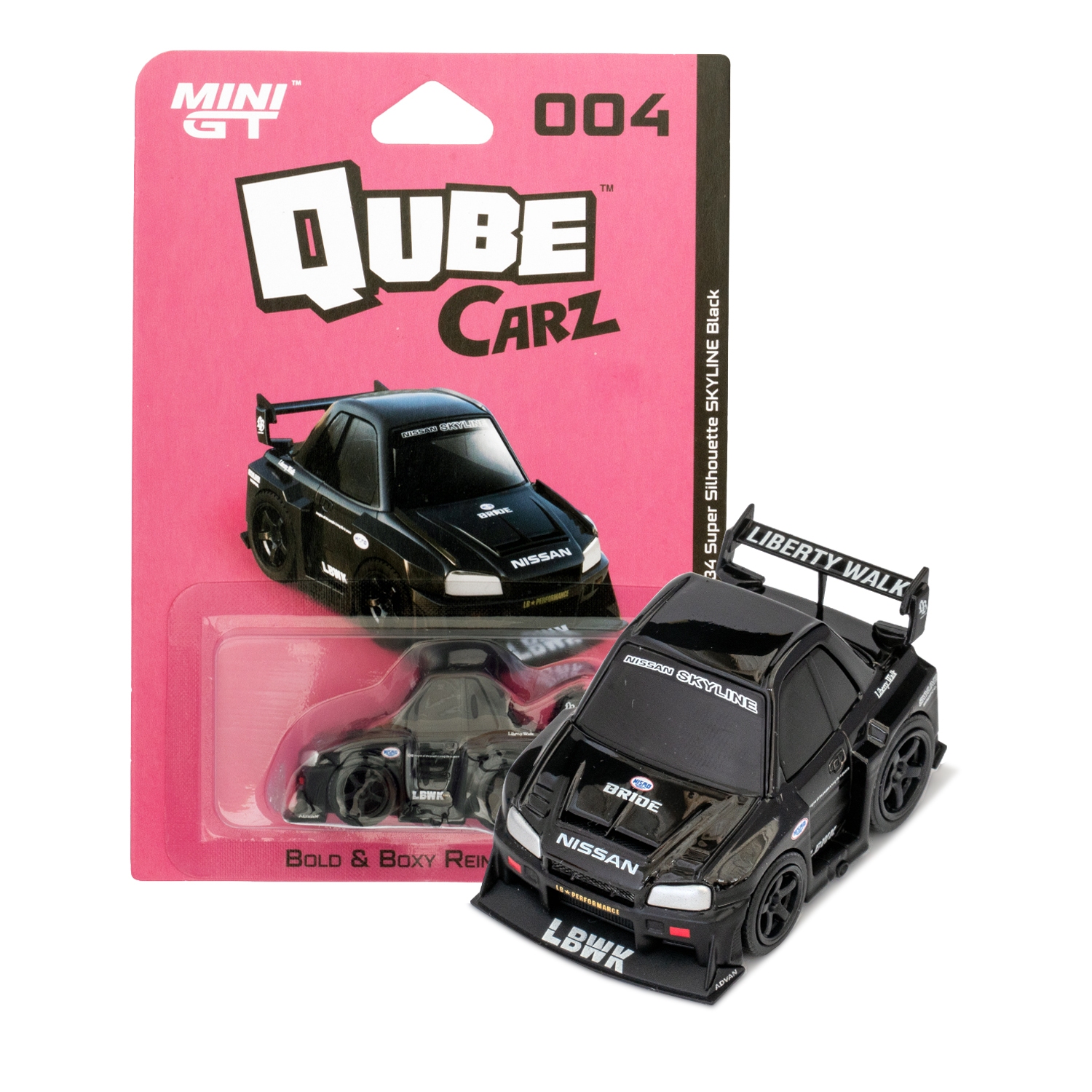 MINI GT 1/64 QubeCarz Combo Ver.1 34BK - LB-ONLINE STORE