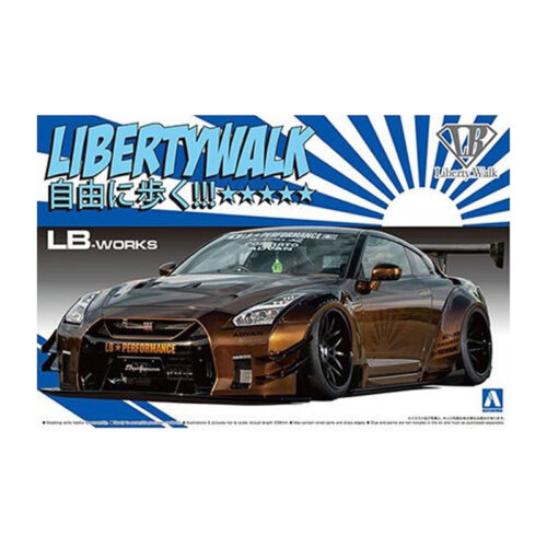 TARMAC 1/43 LB-WORKS NISSAN GT-R R35 type 2 Midnight purple - LB