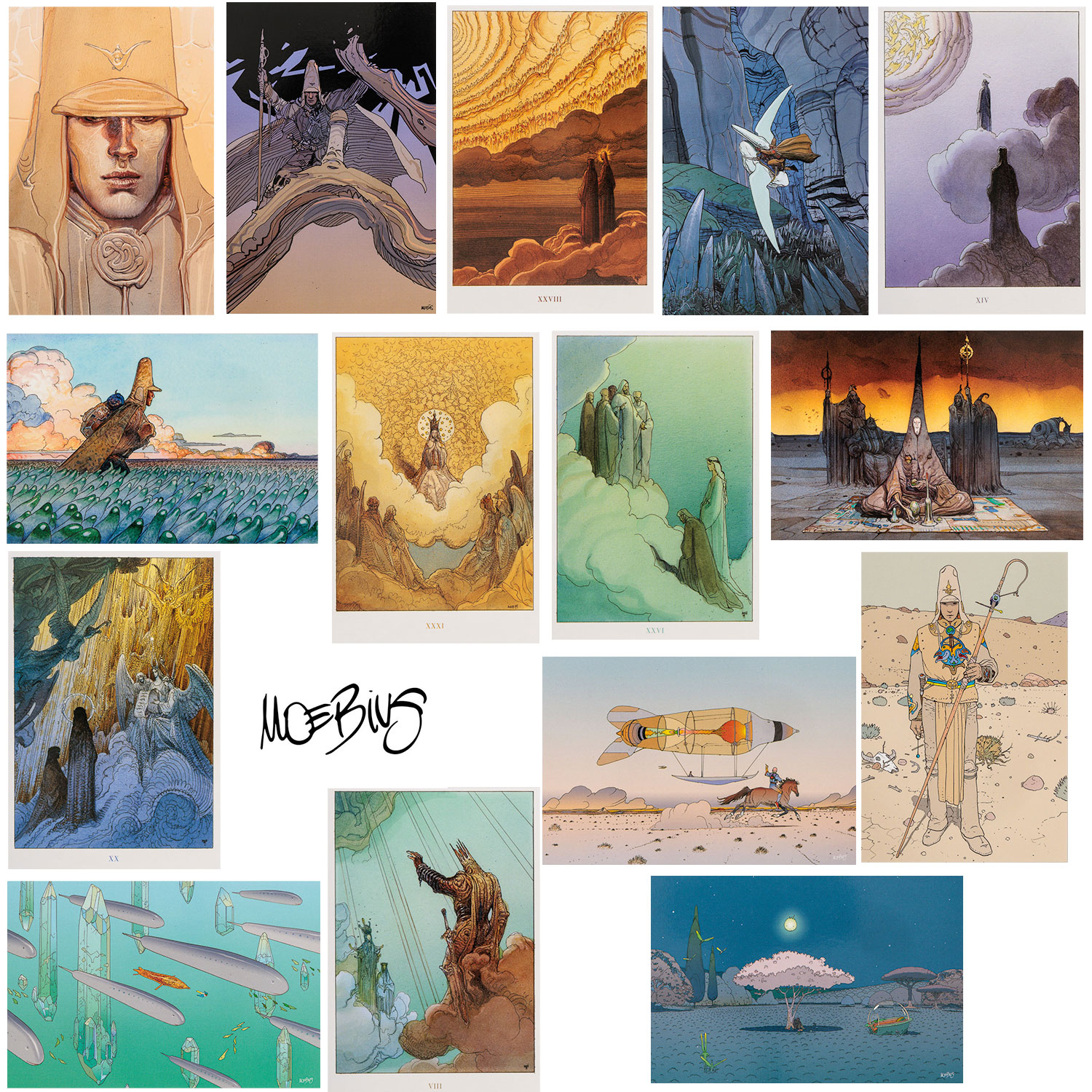 Jean Giraud, Moebius Postcards n°3