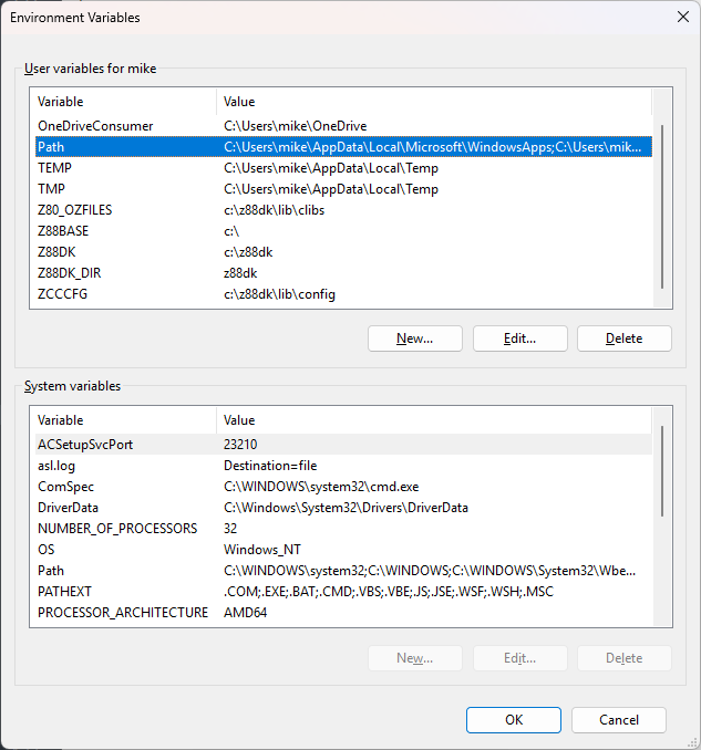 Setting up Z88DK on the ZX Spectrum Next - THE LIFE OF A GAME
