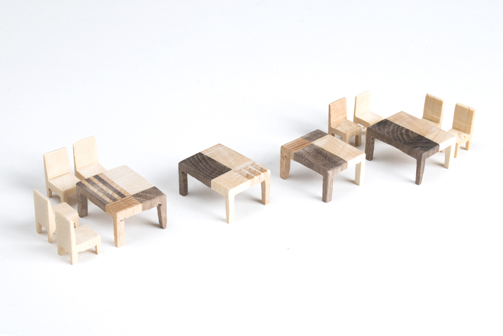 4Fに数量限定のモダンな家具模型（縮尺1：50）入荷しました | レモン画翠