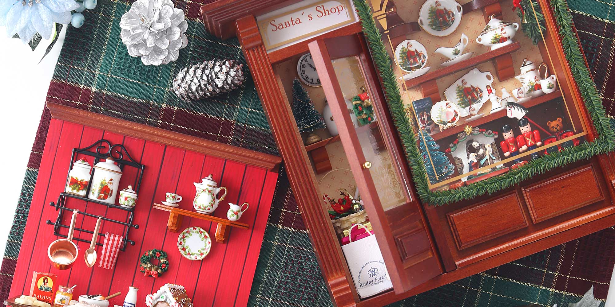 ロイター・ポーセリン ベーカリー 001.794／5 ミニチュア ドールハウス