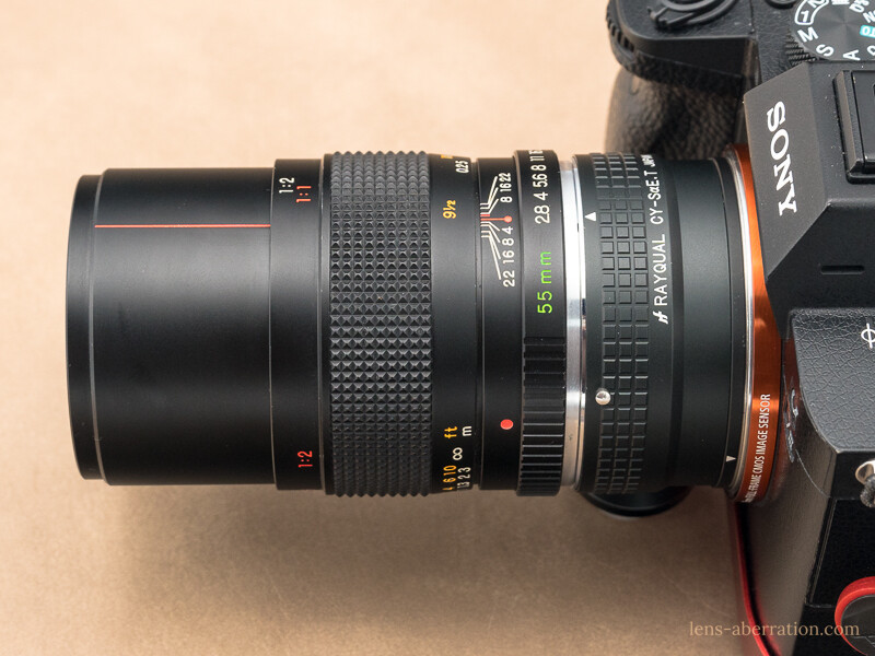 標準マクロ】YASHICA ML MACRO 55mm F2.8 外観レビュー | 収差Love