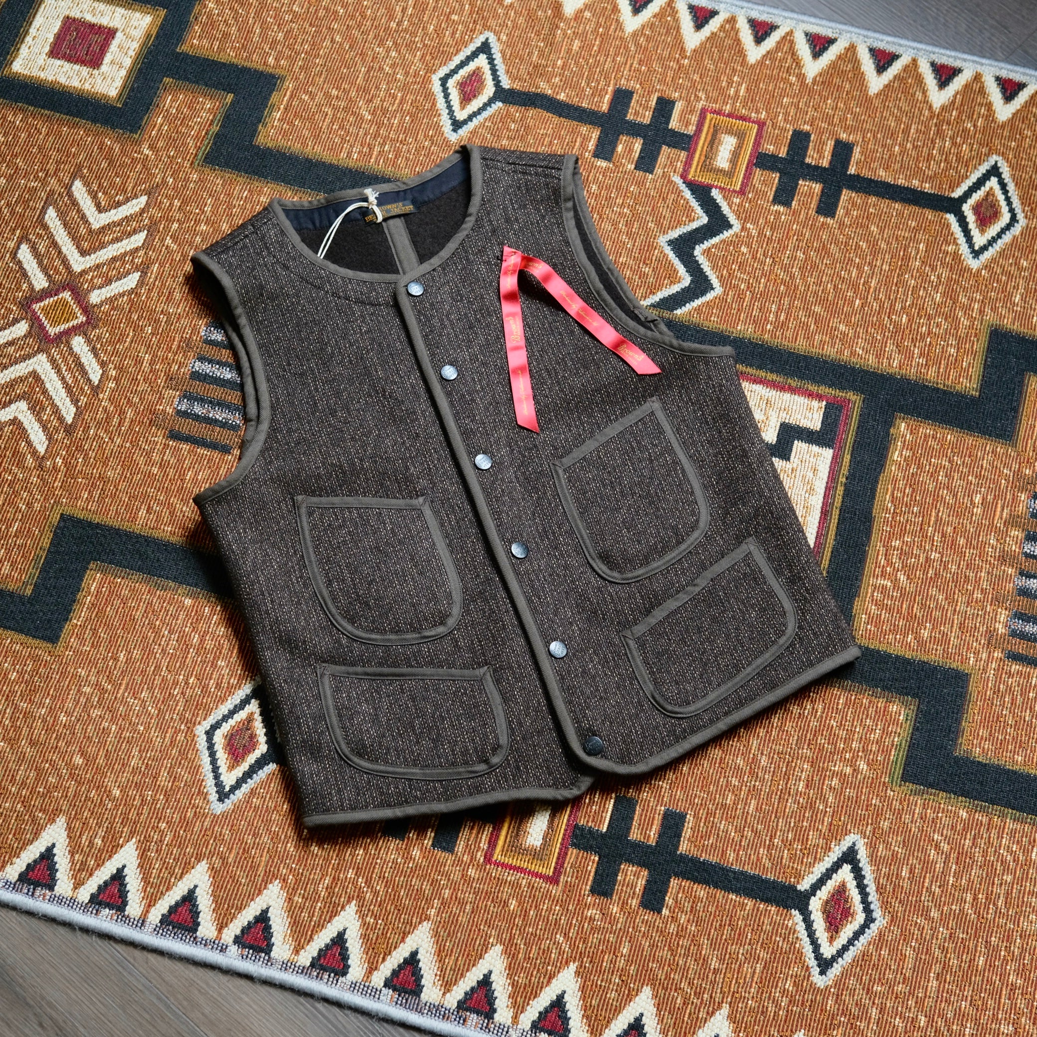 Brown's Beach Early Vest – Leather Healer