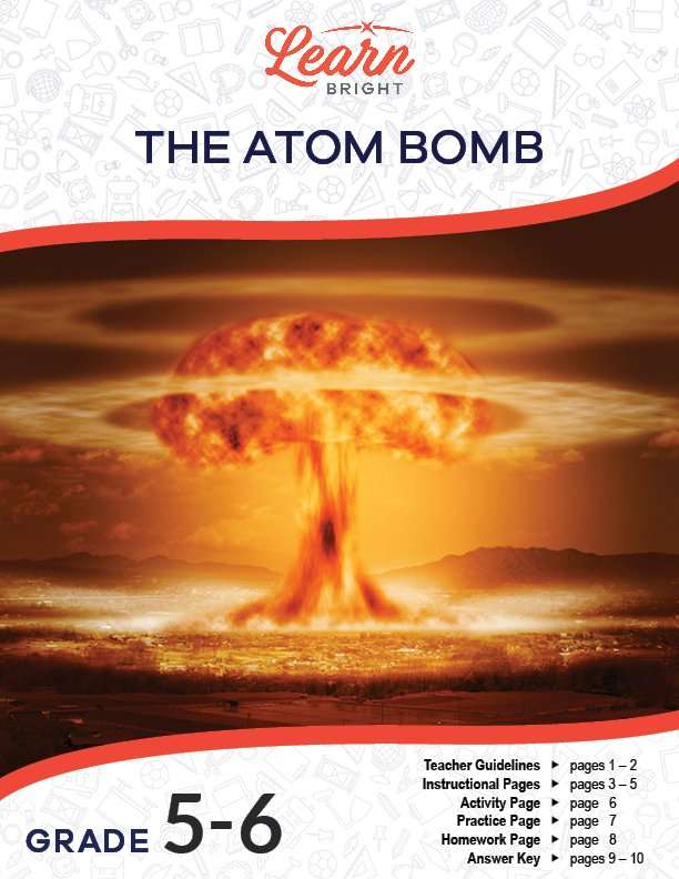 Atom Bomb, Free PDF Download - Learn Bright