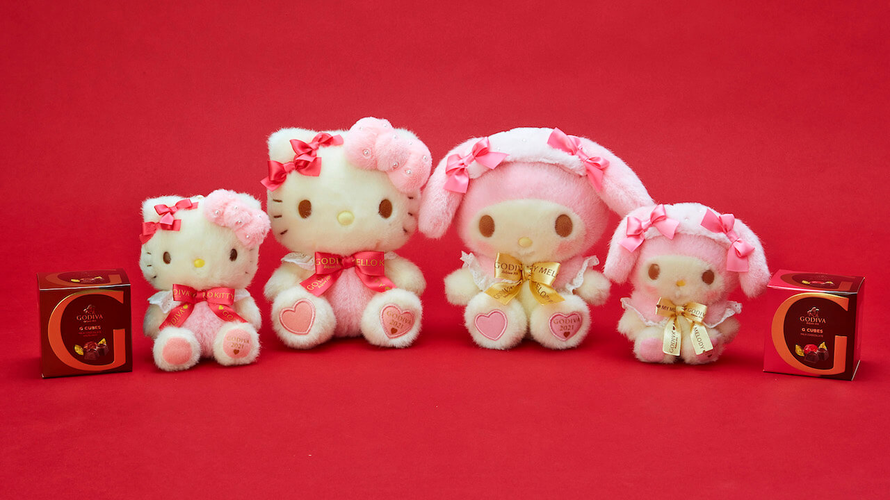ゴディバとサンリオがコラボ！ ハローキティ・マイメロディの