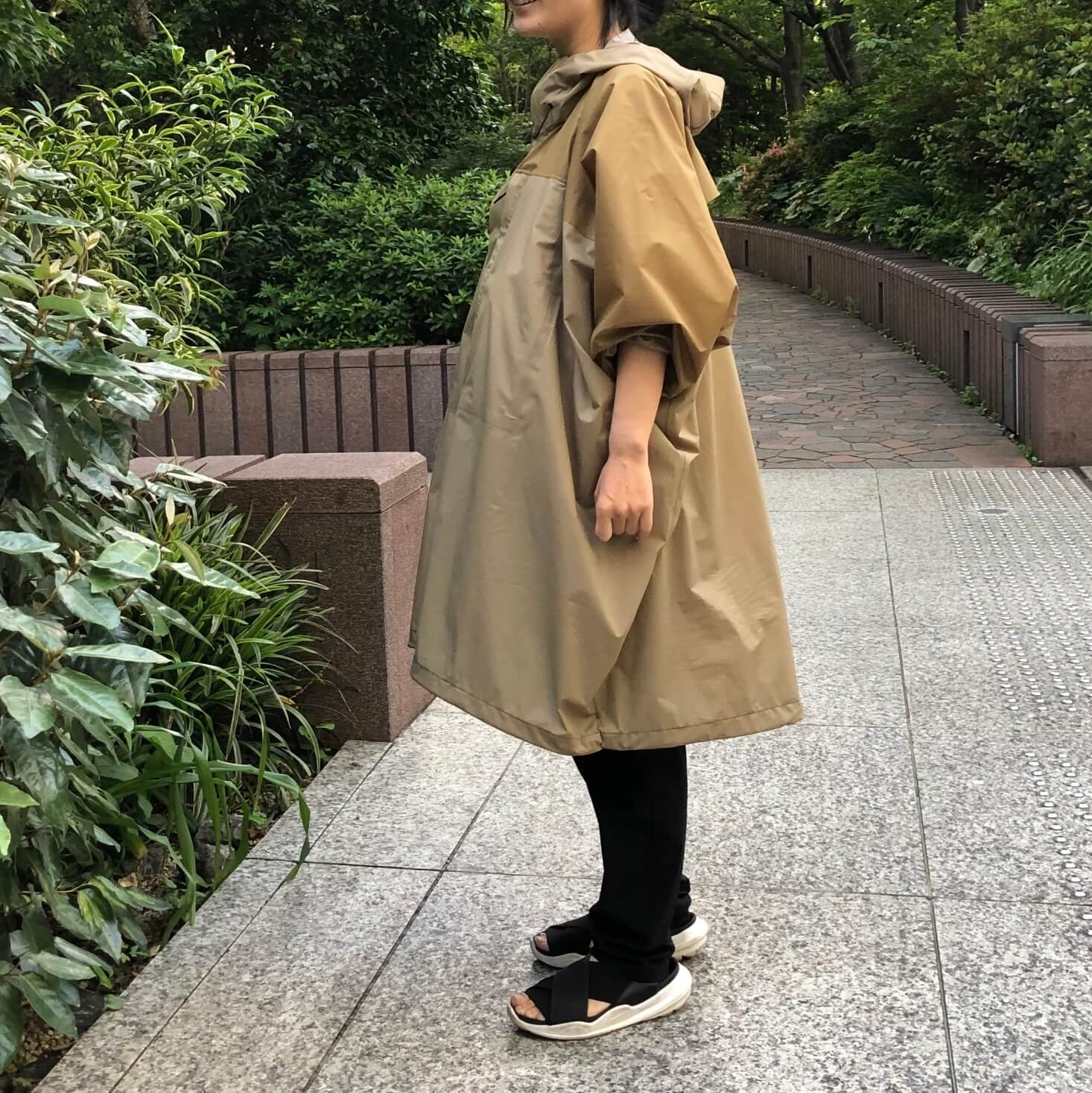 梅雨に！THE NORTH FACEのレインポンチョ | LEE