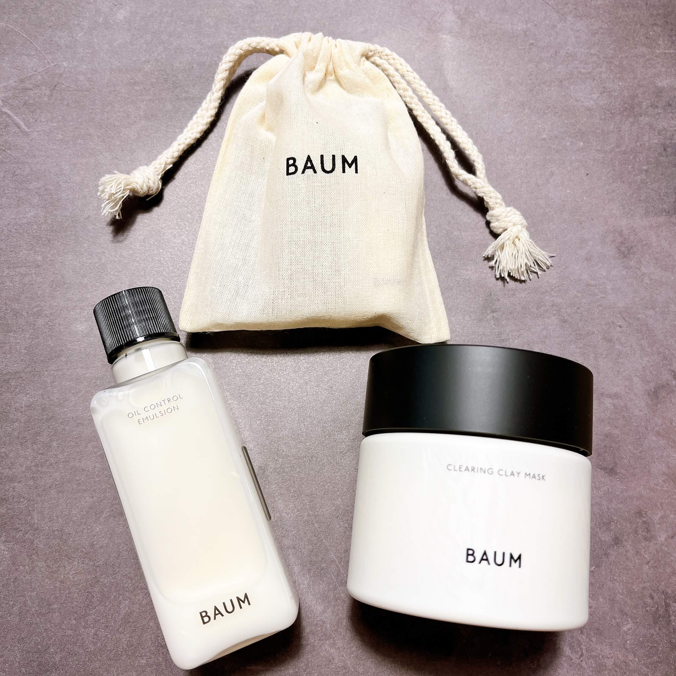 BAUM】クレイマスクとオイルコントロールエマルジョン | LEE