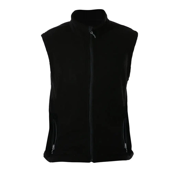 Men's Fleece Vest | Zip Up Fleece Vest With Pocket | LEEHANTON