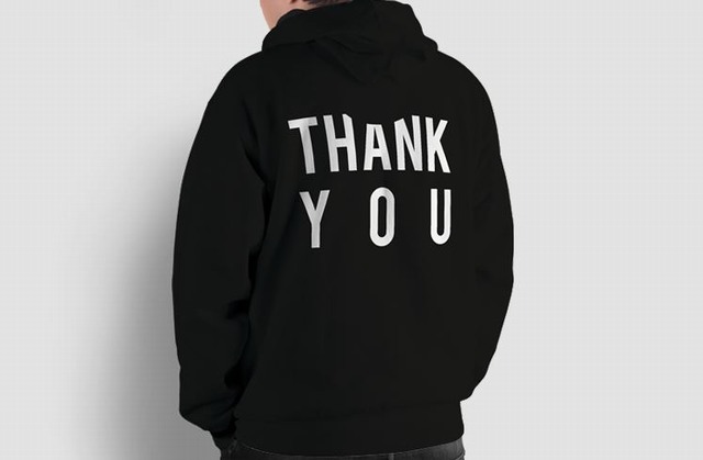 期間限定」THANK-YOUパーカー販売決定！ | INFORMATION | LEE JOON GI