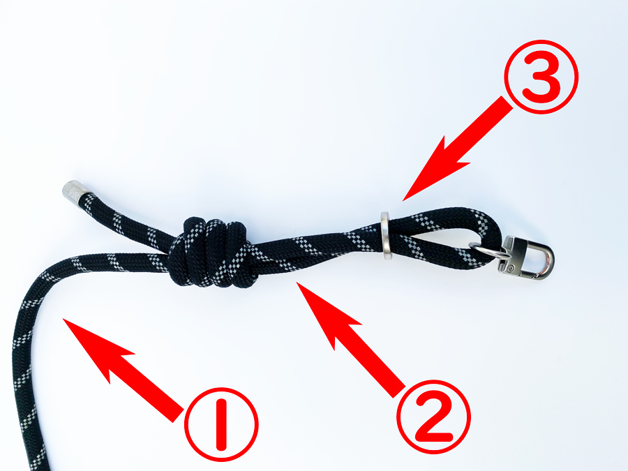 Topologie ストラップの太さは8mmがおすすめ！長さ調整も簡単！2年使っ