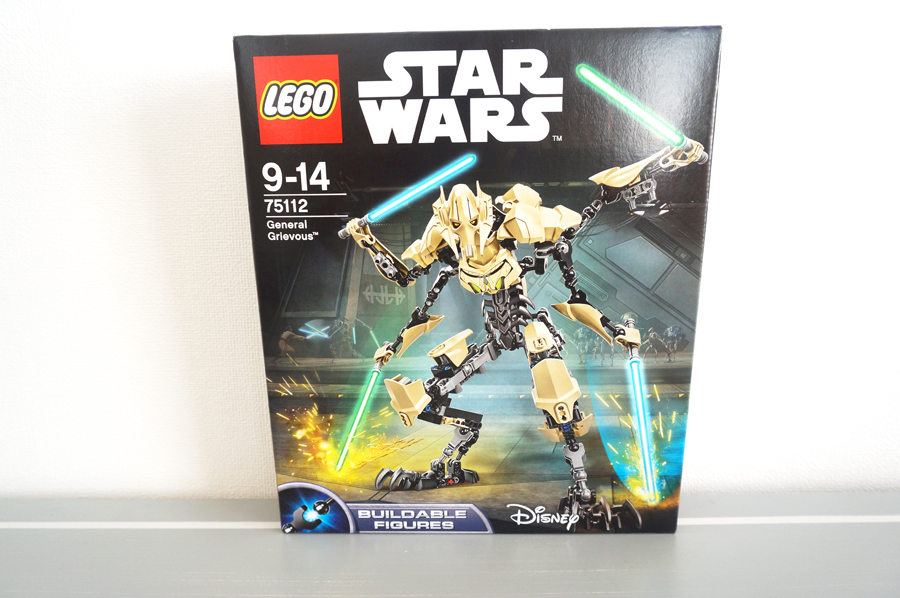 75112レゴスターウォーズ ビルダブルフィギュア グリーヴァス将軍